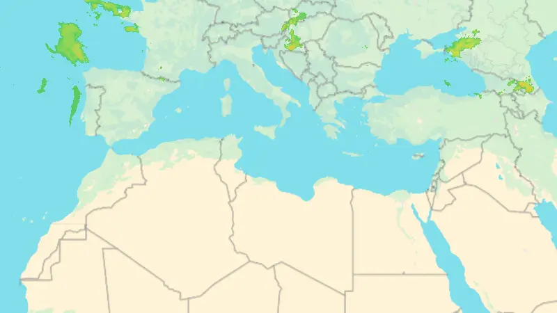 Ulan weather map