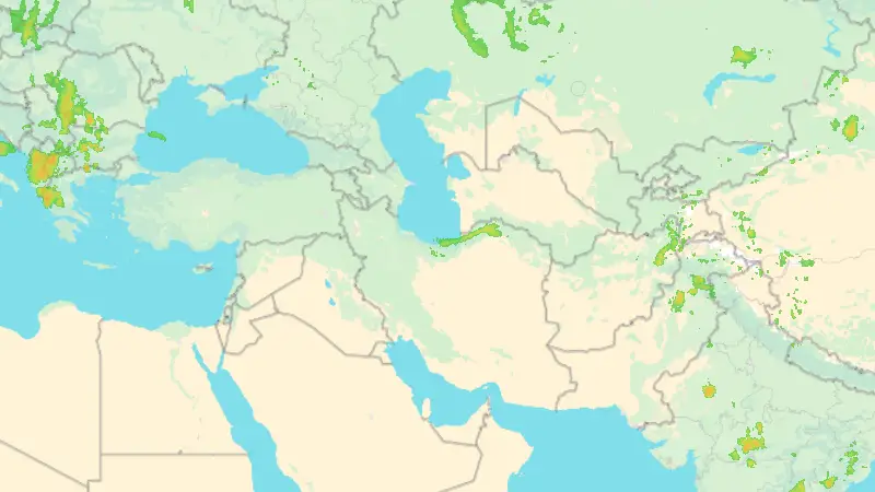 Csapadék weather map