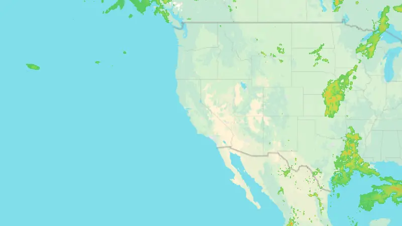 Srážky weather map