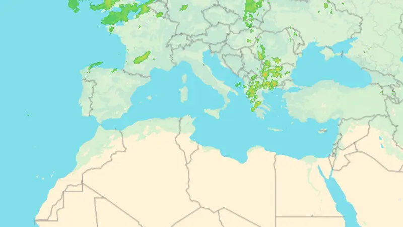 بارش weather map