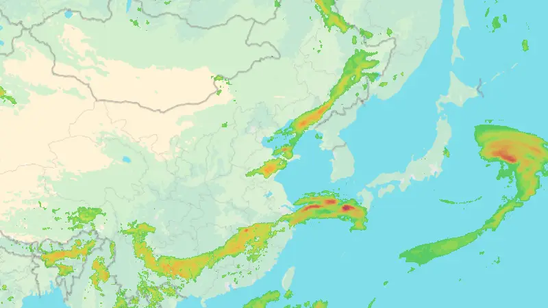 Yağış weather map