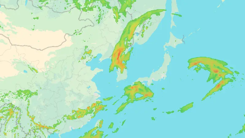 Niederschlag weather map