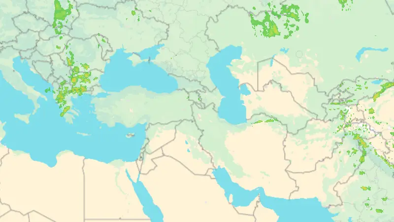 Yağış weather map