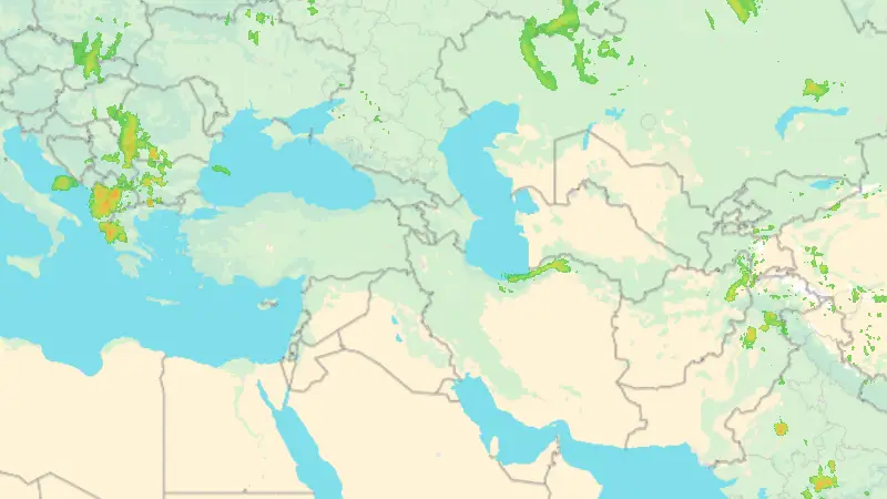 Niederschlag weather map