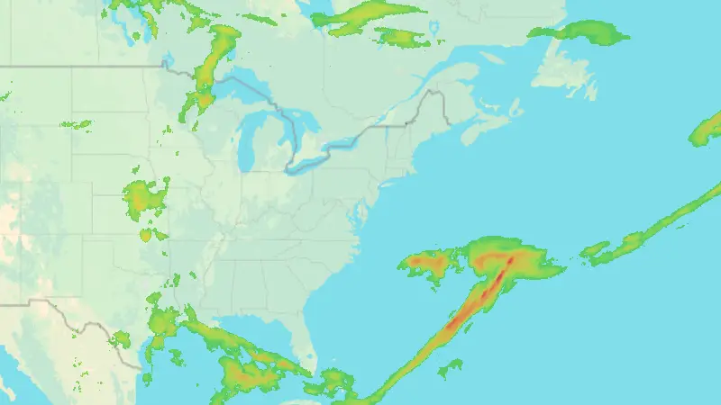 पाऊस weather map