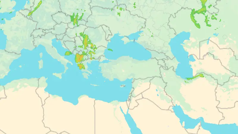 पाऊस weather map
