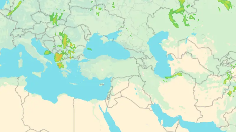Yağış weather map