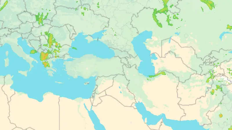 Yağış weather map