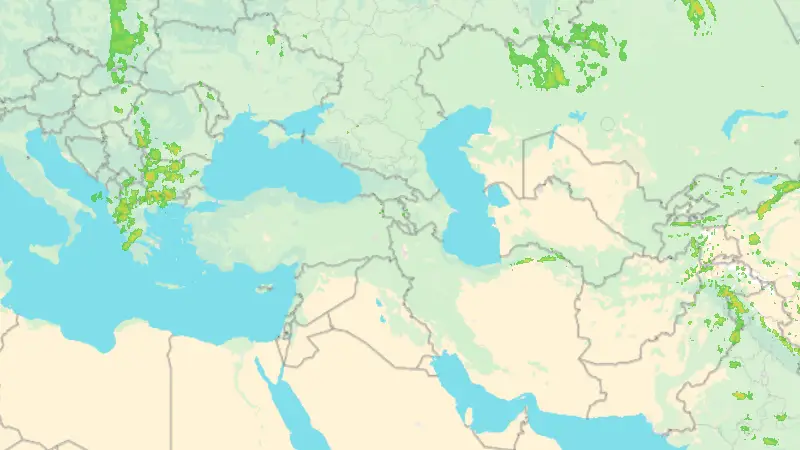 Yağış weather map
