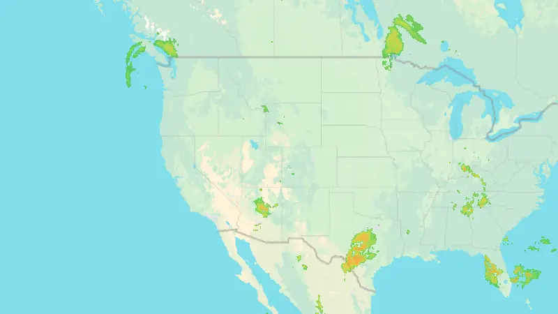 Neerslag weather map