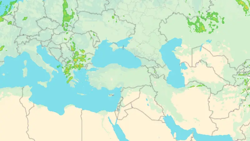 Yağış weather map