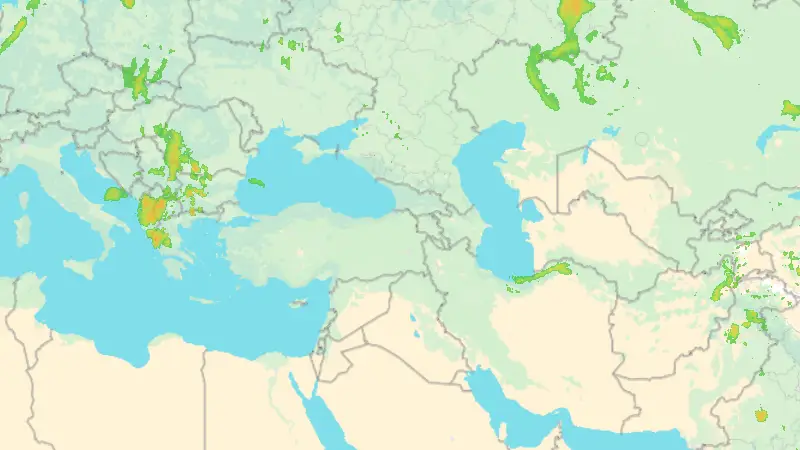 Yağış weather map