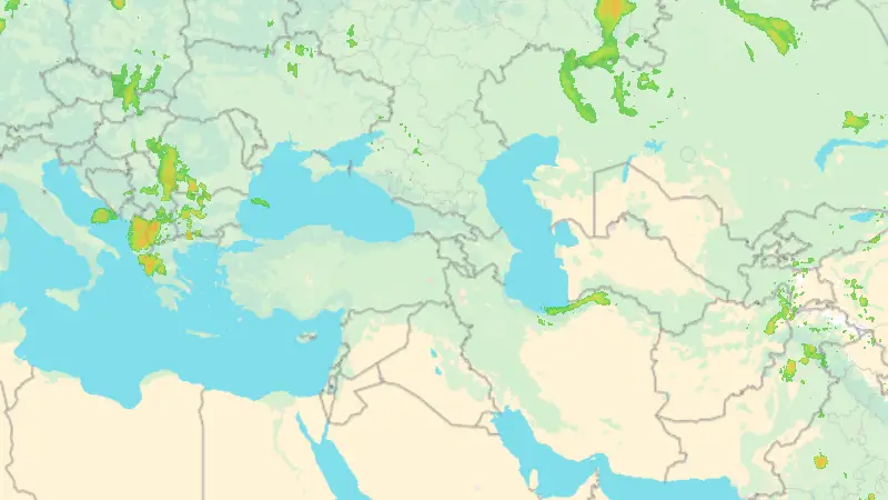 Yağış weather map
