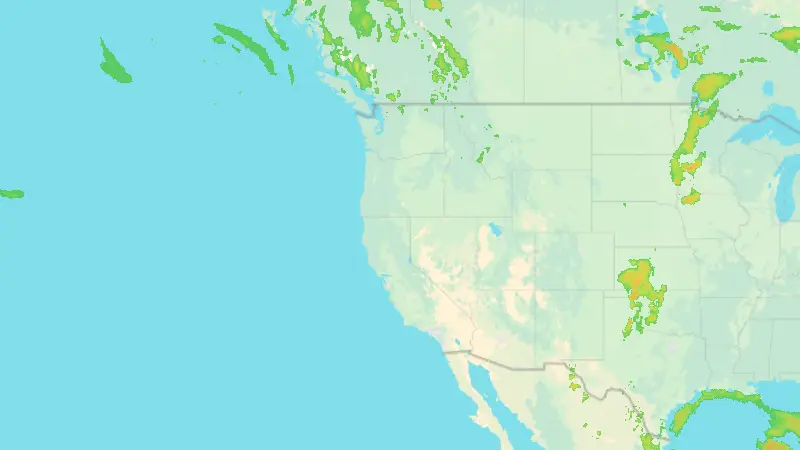 Srážky weather map