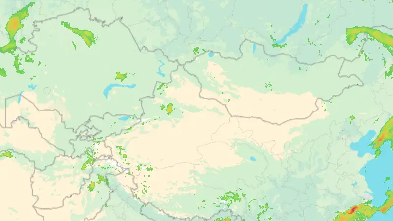 Precipitații weather map
