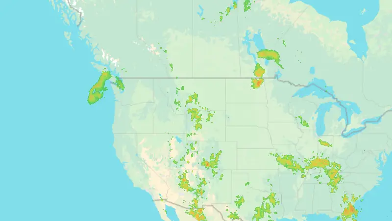 Nokrišņi weather map