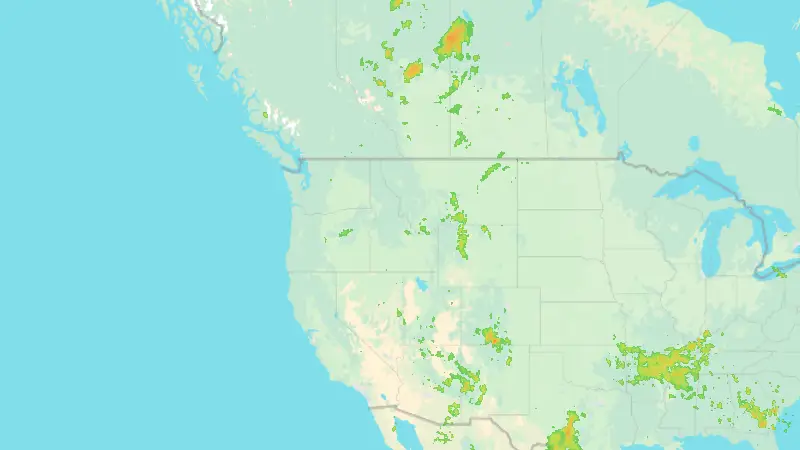 Βροχόπτωση weather map