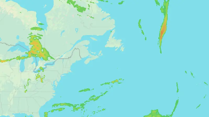 Neerslag weather map