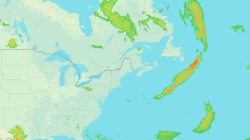 Reshjet weather map