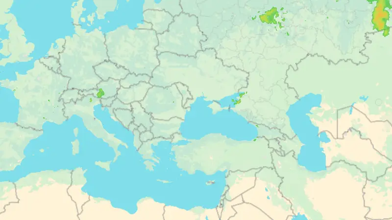 Опади weather map