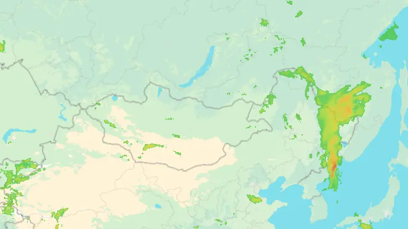 Precipitații weather map