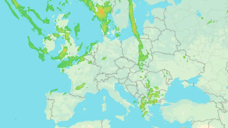 Ulan weather map
