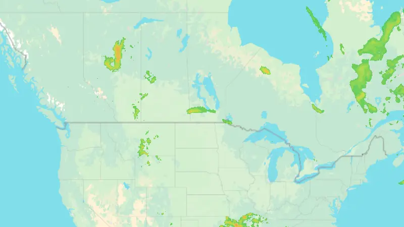 Precipitazioni weather map