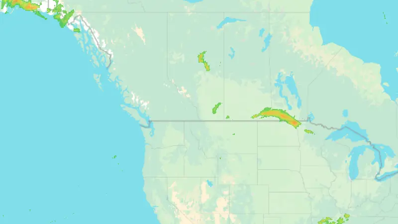 Sademäärä weather map