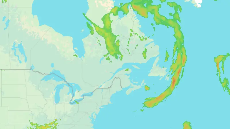Niederschlag weather map