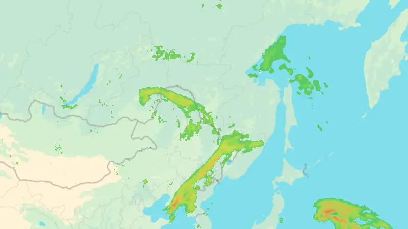 Precipitazioni weather map