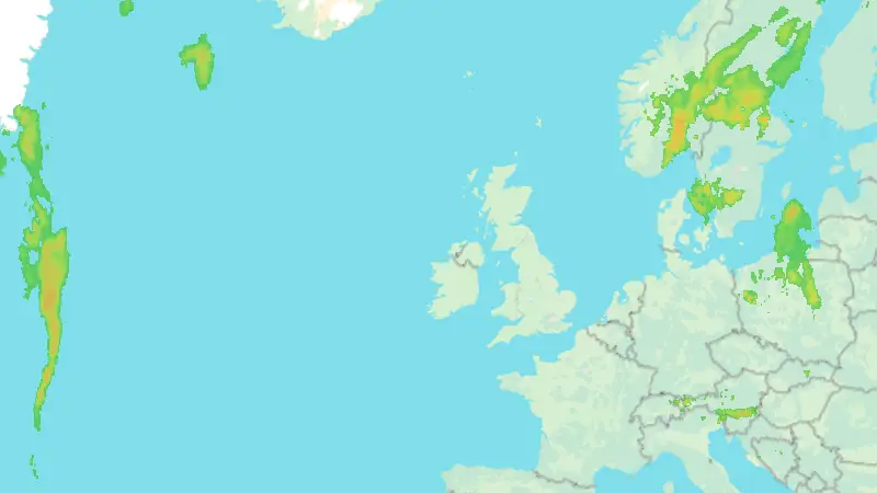 Neerslag weather map