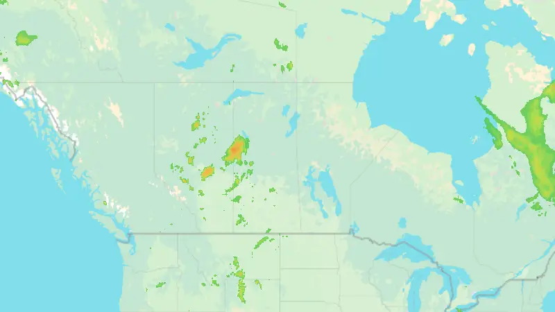 Csapadék weather map
