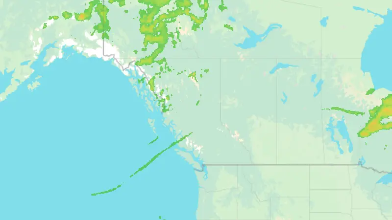 Srážky weather map