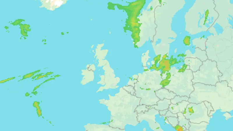 Precipitazioni weather map