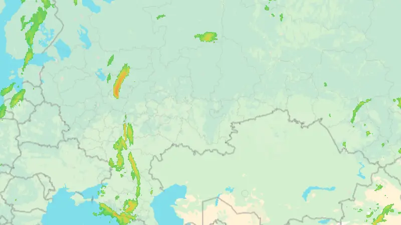 Krituliai weather map