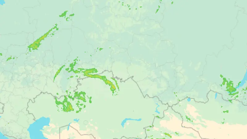Sademäärä weather map