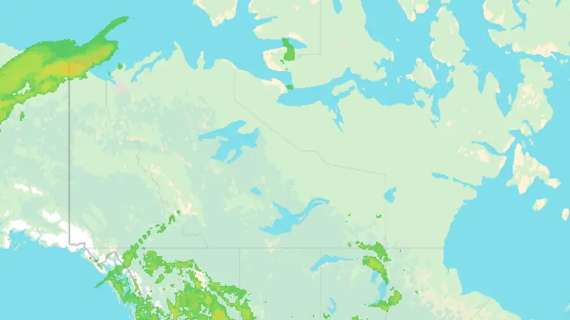 Srážky weather map