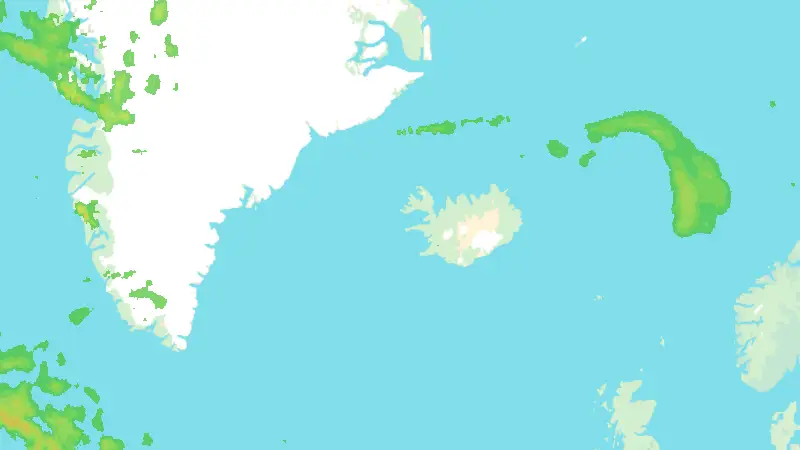 Srážky weather map