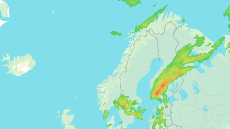 Sademed weather map