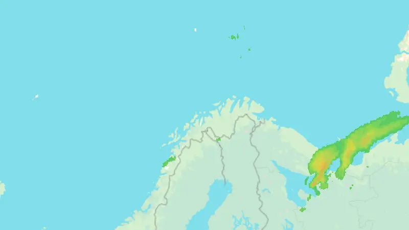 Падавине weather map