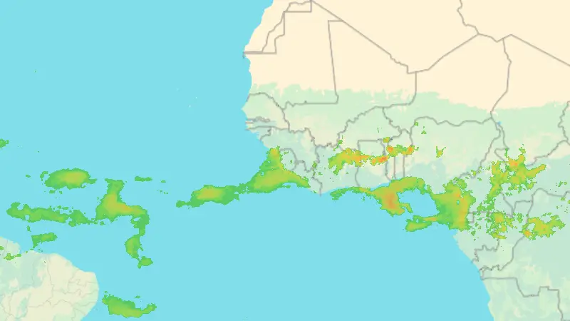 Валежи weather map