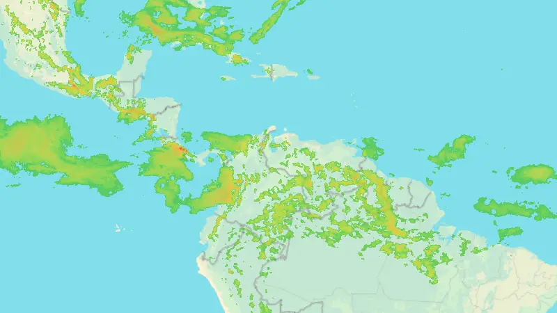 Niederschlag weather map