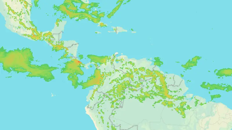 Niederschlag weather map