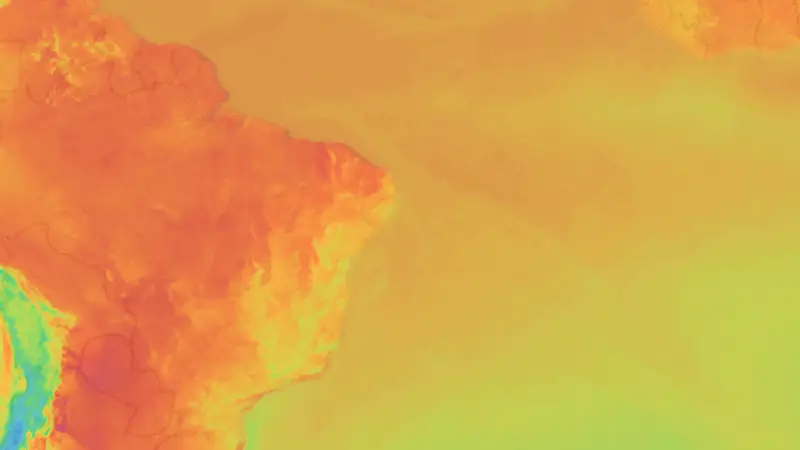 Temperatur weather map