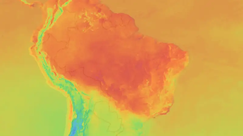 기온 weather map