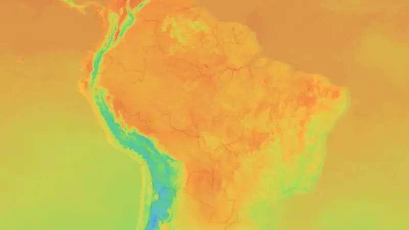 دما weather map
