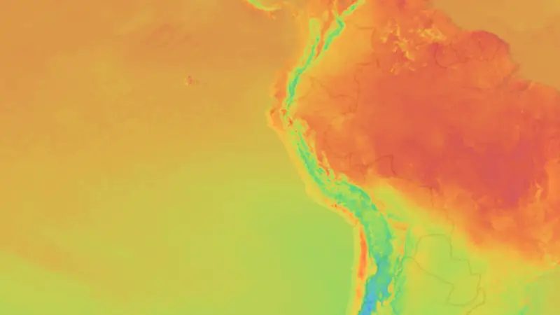 기온 weather map