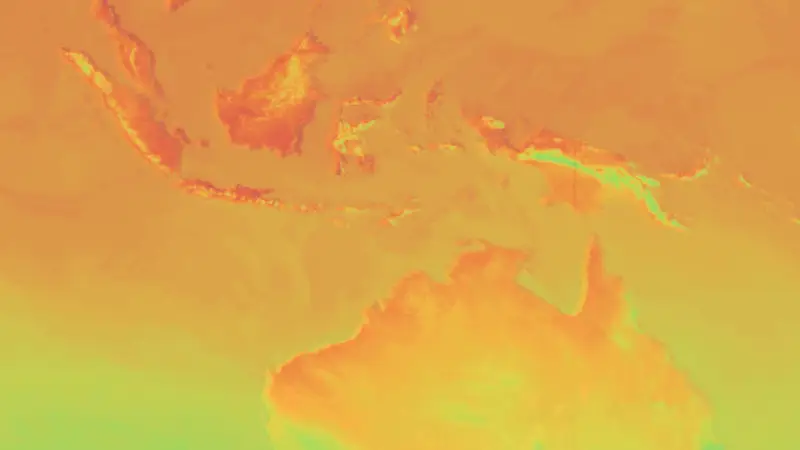 Temperatūra weather map