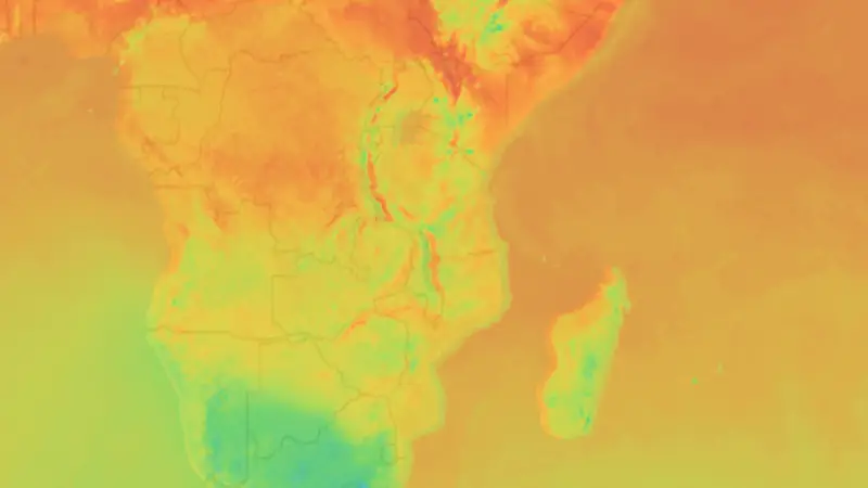 기온 weather map