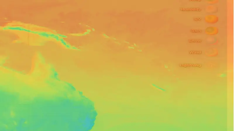 기온 weather map